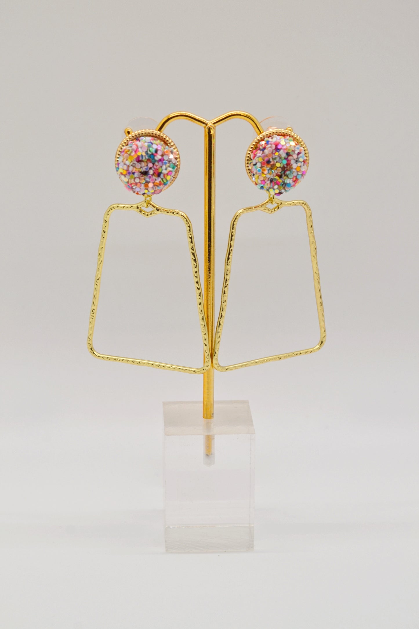 Confetti Glitter Hoops