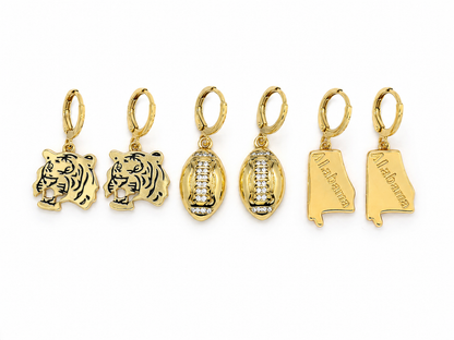 18k Gold Filled Tiger