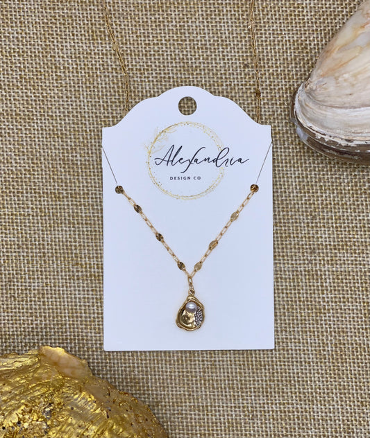 Oyster Shell Necklace