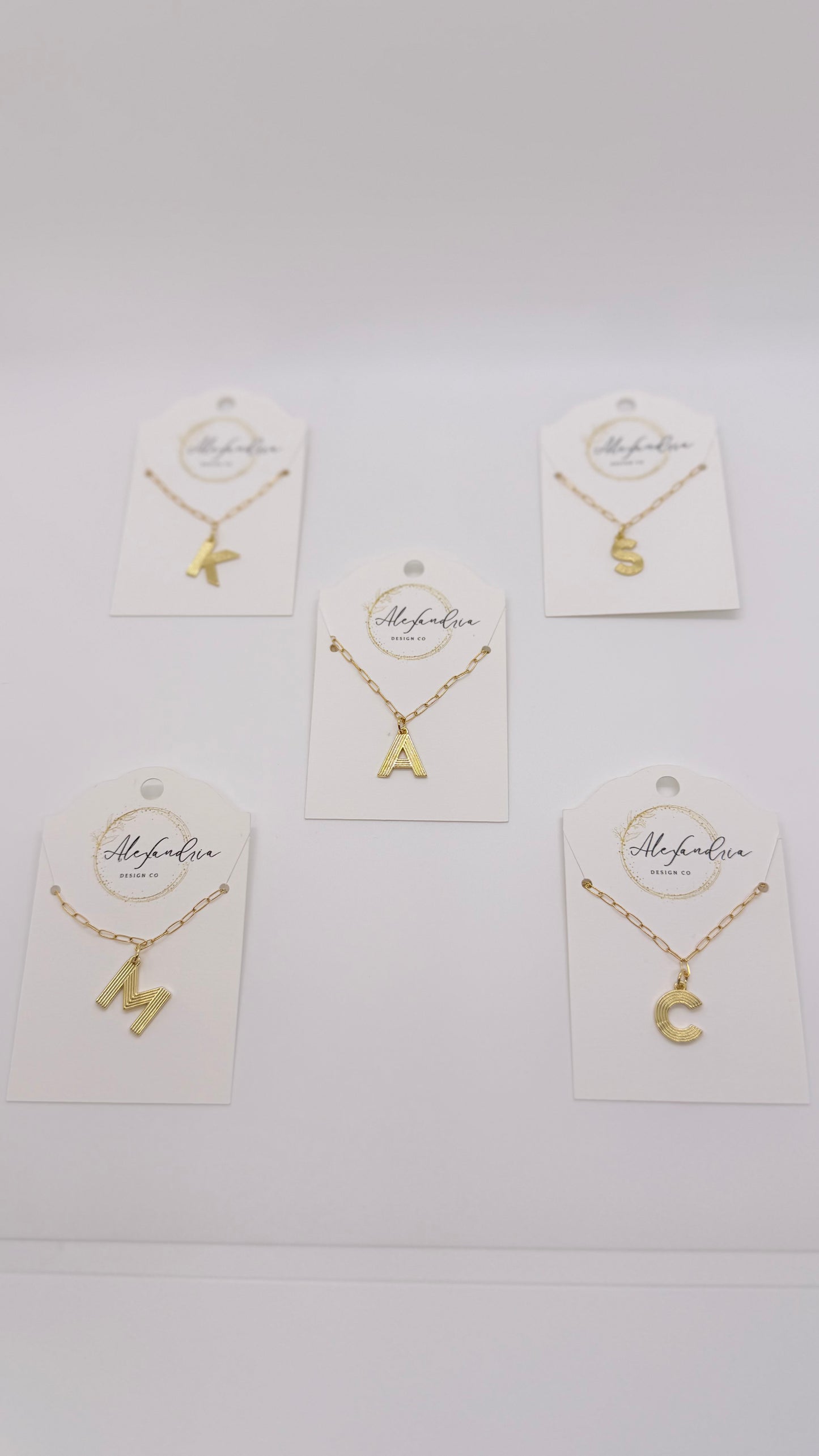 14k Gold Filled Letter Necklace