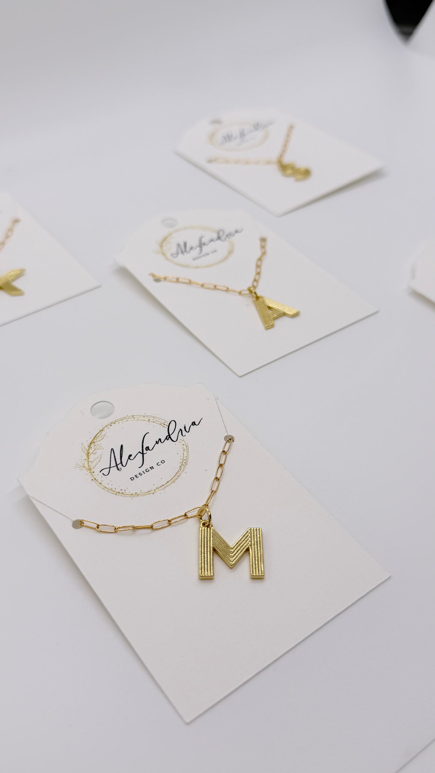 14k Gold Filled Letter Necklace
