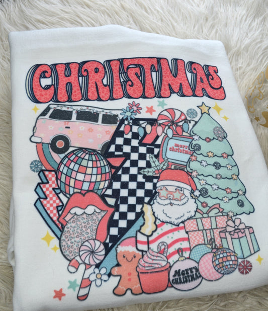 Pre-Order: Retro Christmas Sweatshirt (Designs 19-30)