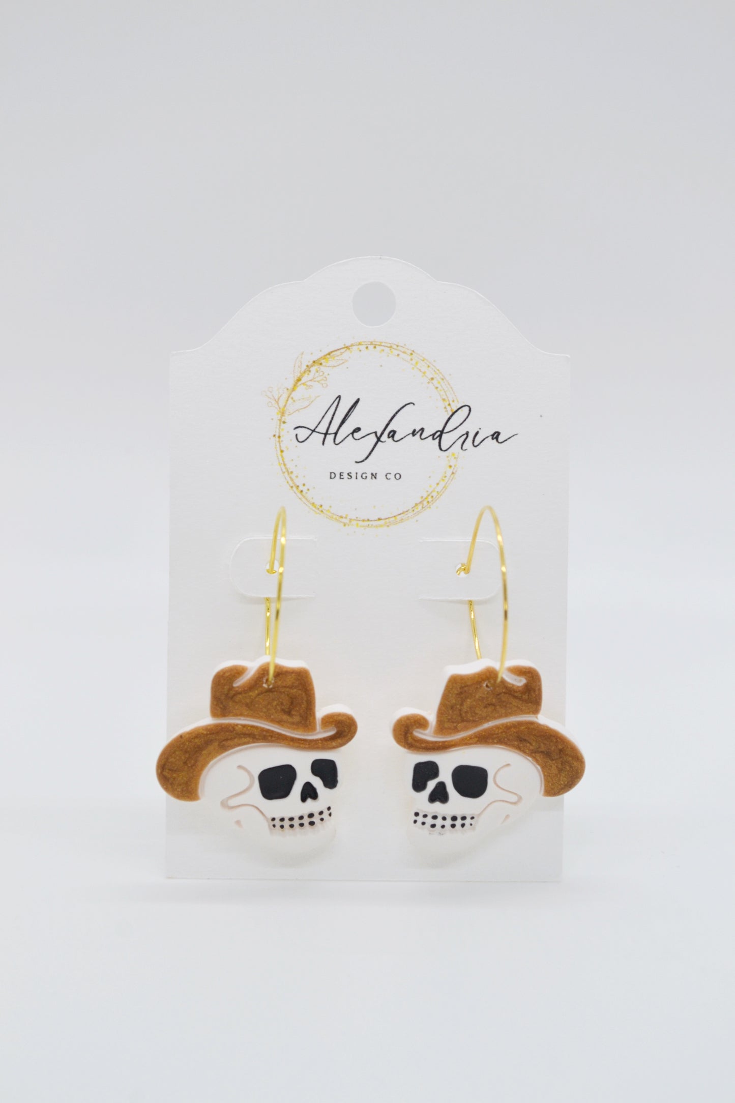 Western Skull Hoops