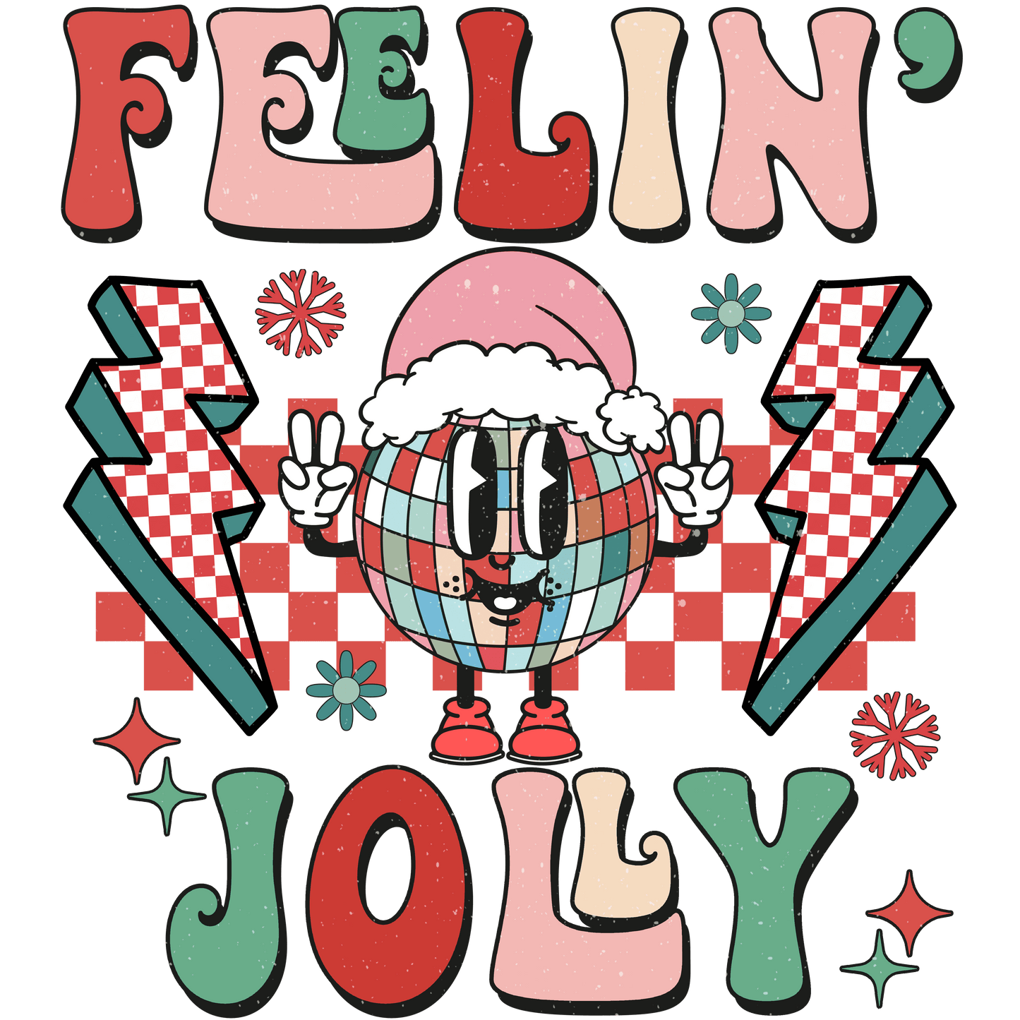 Pre-Order: Retro Christmas Sweatshirt (Designs 19-30)