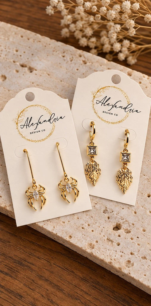 14k Gold Filled Spiders