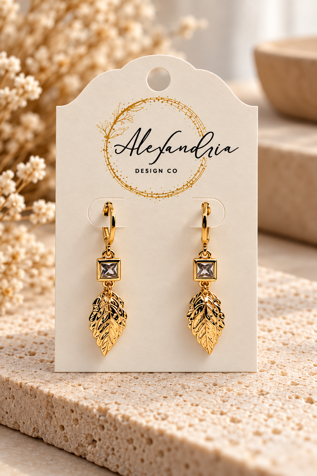 14k Gold Filled Leaf