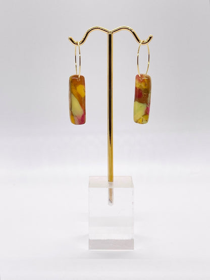 Autumn small hoops