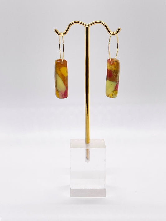 Autumn small hoops