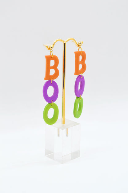 Colorful Boo Earrings