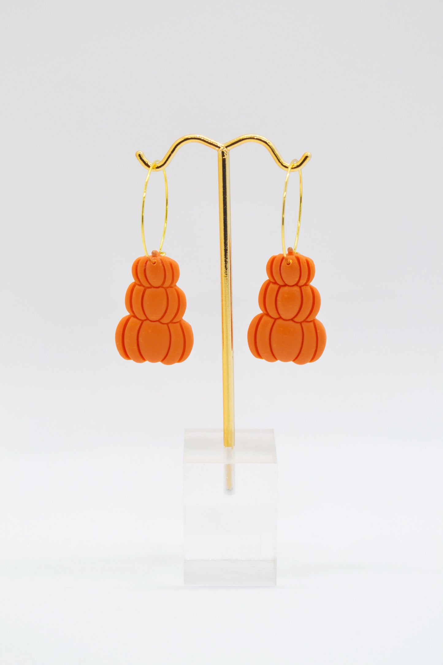 Orange Stacked Pumpkin Hoops