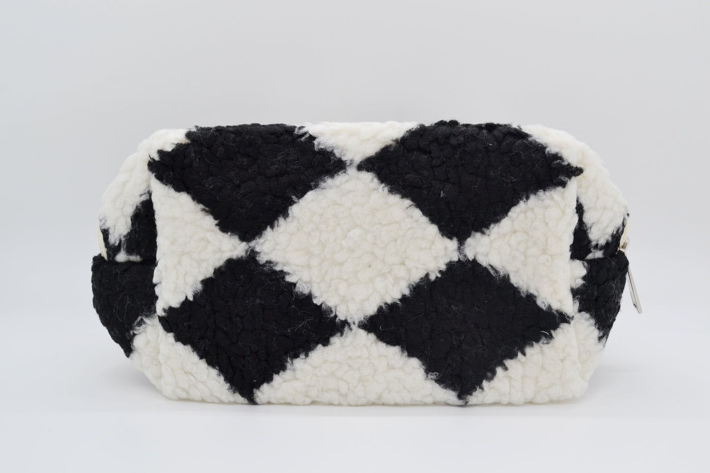 Fuzzy Zippered Pouch